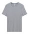 Tee shirt manches courtes col rond homme bleu SMOKING/blanc MARSHMALLOW