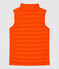 Blouson en tubique matelassé enfant fille / garçon orange CAROTTE