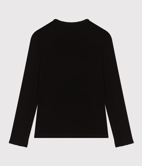 TEE-SHIRT L'ICONIQUE COCOTTE EN COTON FEMME noir NOIR