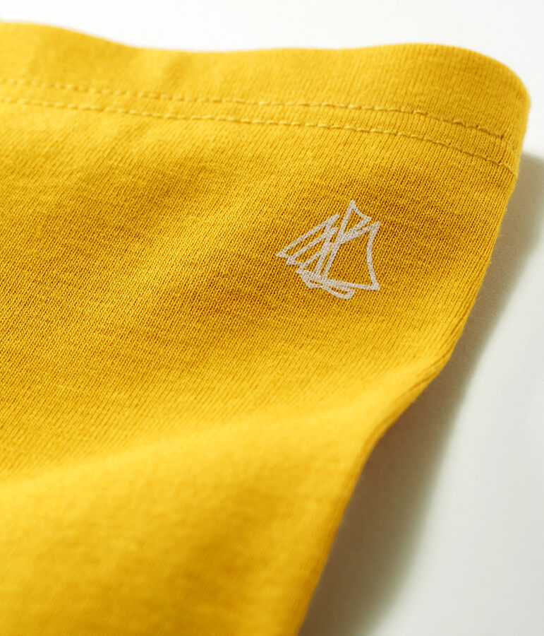 Legging b&eacute;b&eacute; fille jaune BOUDOR