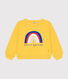 Sweatshirt en molleton léger enfant fille