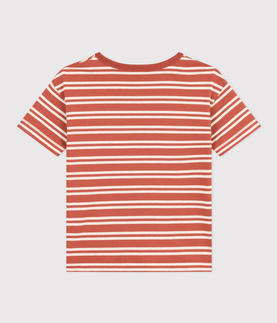 Tee-shirt rayé en jersey enfant garçon FAMEUX/ AVALANCHE