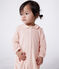 Pyjama bébé en velours avec col rose SALINE