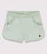 Short en bouclette éponge enfant fille