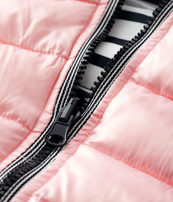 Doudoune bébé réversible rose MINOIS