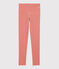 Legging en jersey élasthanne enfant fille rose PAPAYE