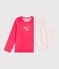 Pyjama  en velours rose/multicouleur