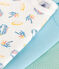 Lot de 3 bodies manches courtes en coton vans bébé variante 1