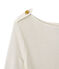 T-shirt femme en lin blanc LAIT