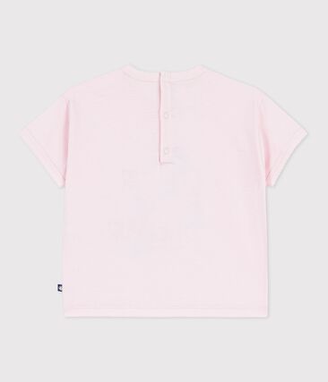 Tee-shirt L'ICONIQUE col rond en coton Femme ROSEWOOD A0BOP03 | Petit Bateau