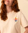 T-shirt LE BOXY en coton Femme écru AVALANCHE
