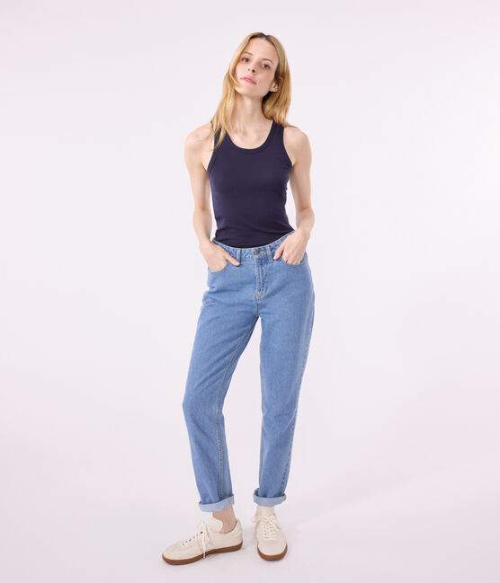 Débardeur l'Iconique en coton femme noir BLACK