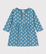 Robe manches longues en jersey épais bébé