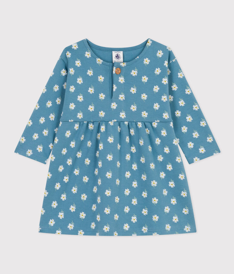 Robe manches longues en jersey &eacute;pais b&eacute;b&eacute; POLOCHON/ MULTICO
