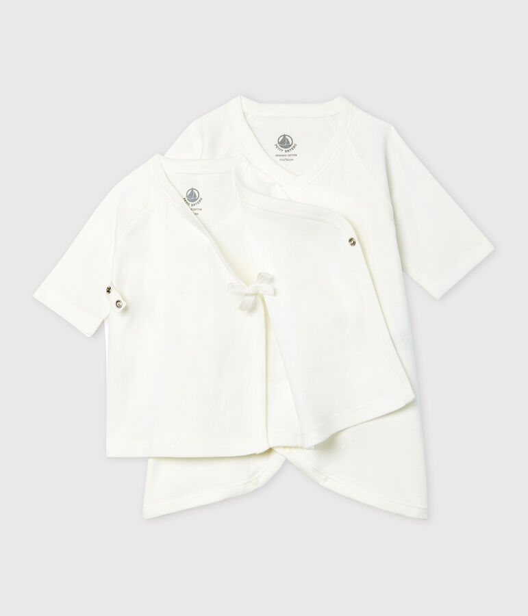 Lot body kimono et brassi&egrave;re b&eacute;b&eacute; en c&ocirc;te variante 1