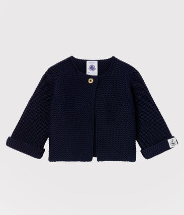 PETIT BATEAU - Cardigan en tricot de coton biologique bébé