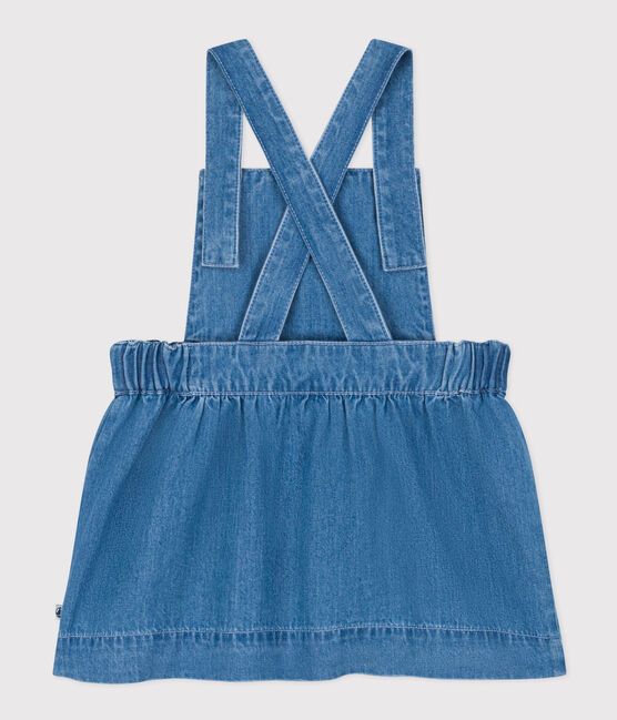Robe sans manche en denim léger bébé bleu DENIM CLAIR