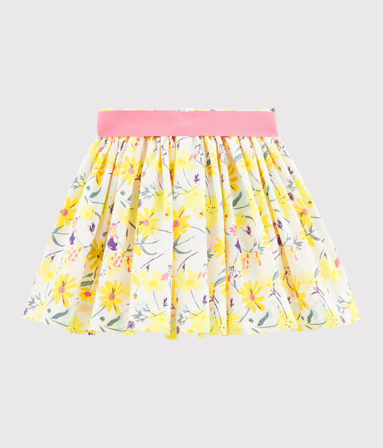 Jupe enfant fille blanc MARSHMALLOW/blanc MULTICO