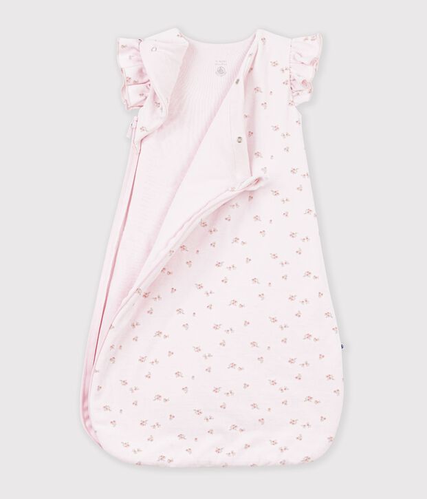 Gigoteuse b&eacute;b&eacute; en velours imprim&eacute; fleurs TOG 3 rose/multicouleur