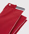 Jegging en coton élasthanne enfant fille rouge TERKUIT