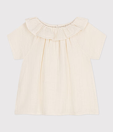 Blouse en gaze de coton enfant fille