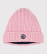 Bonnet enfant en tricot doublé en polaire
