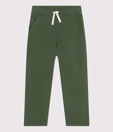 Pantalon en toile de coton enfant garçon