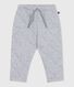 Pantalon bébé en coton épais uni