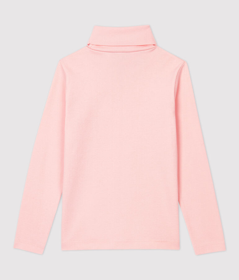 Sous-pull en coton enfant fille / gar&ccedil;on rose MINOIS