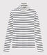 Sous-pull iconique en coton rayé Femme