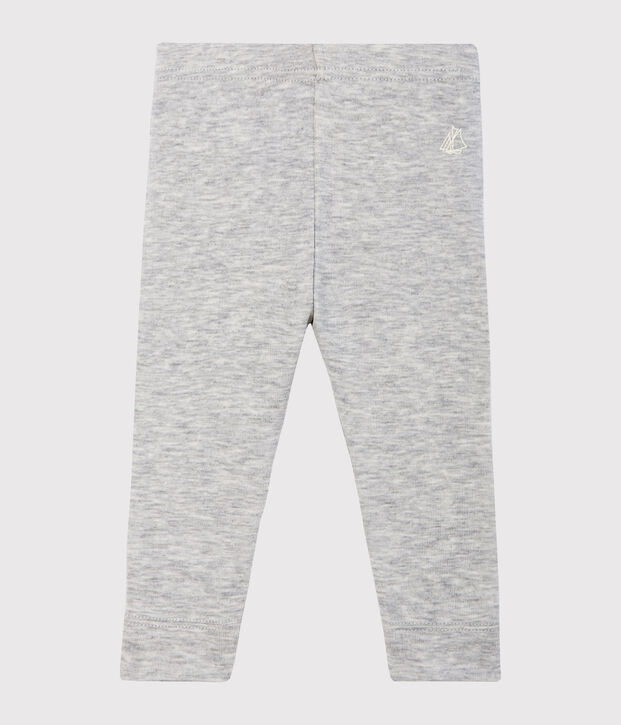 Legging b&eacute;b&eacute; fille gris chin&eacute; clair