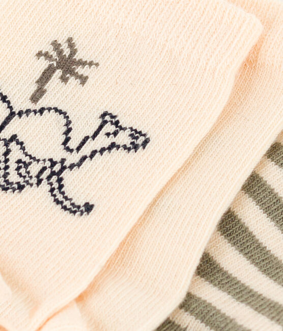 Lot de 2 paires de chaussettes dromadaires en jersey de coton bébé variante 1