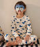 Pyjama déguisement enfant en coton imprimé morses blanc AVALANCHE/ MULTICO
