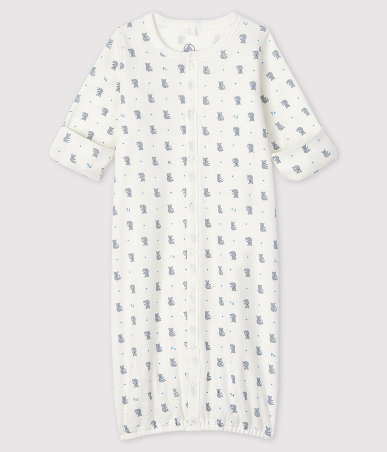 Combisac &agrave; imprim&eacute; koala b&eacute;b&eacute; gar&ccedil;on en c&ocirc;te blanc MARSHMALLOW/blanc MULTICO