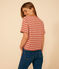 Tee-shirt le Boxy en coton rayé femme FAMEUX/ AVALANCHE