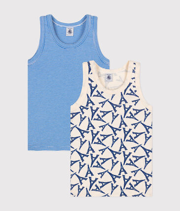 Lot de 2 débardeurs Paris en coton enfant