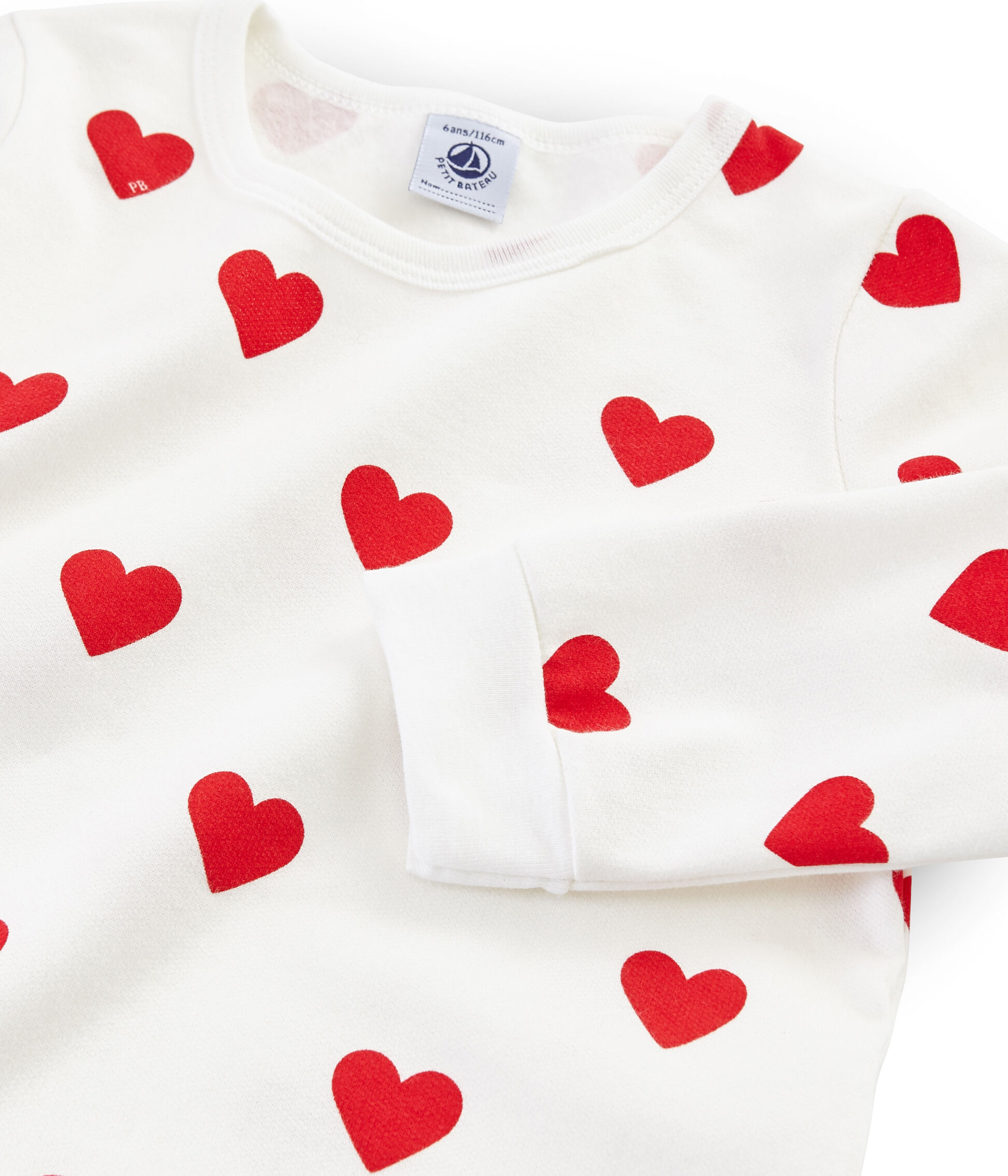 petit bateau body coeur