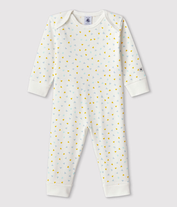Dors-bien sans pression confettis b&eacute;b&eacute; en coton blanc/multicouleur