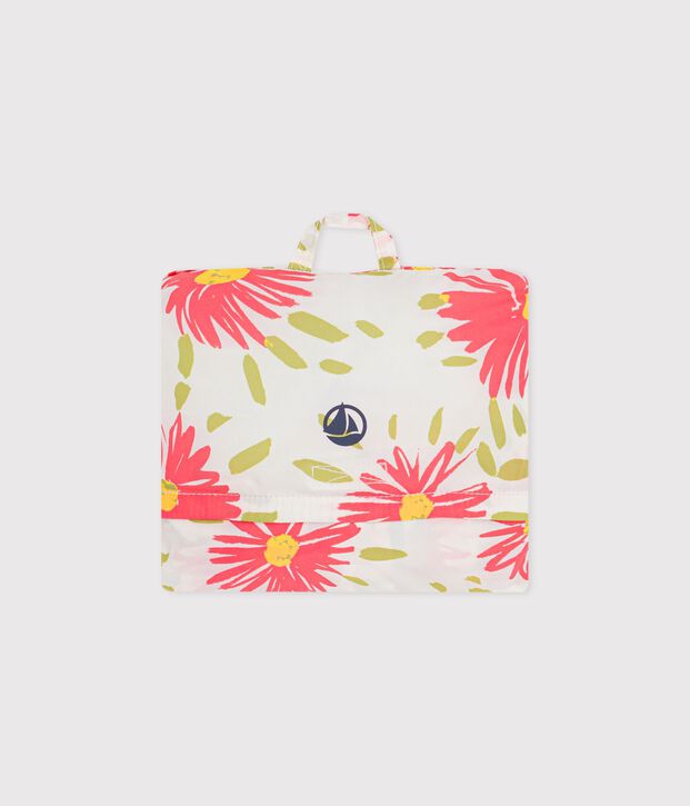 Coupe-vent ultra-l&eacute;ger b&eacute;b&eacute; blanc/multicouleur