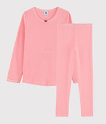 rose PEACHY/blanc MARSHMALLOW