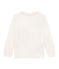 Sweat shirt enfant fille - garçon blanc MARSHMALLOW/rose GEISHA