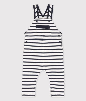 Salopette longue en jersey bio bébé