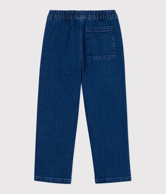 Pantalon enfant en denim bleu BRUT MOYEN