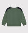 Sweatshirt en molleton enfant garçon vert CROCO