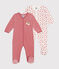 Lot de 2 pyjamas en velours bébé variante 1