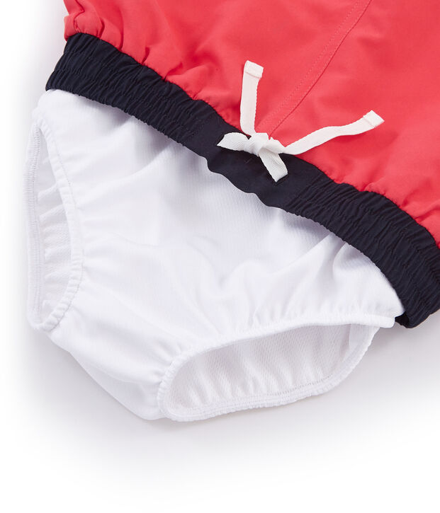Short de plage enfant gar&ccedil;on rose