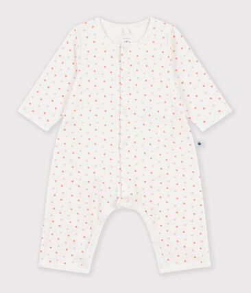 Bodyjama bébé sans pieds en coton imprimé à fleurs