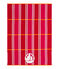 Serviette de plage rose GEISHA/blanc MULTICO