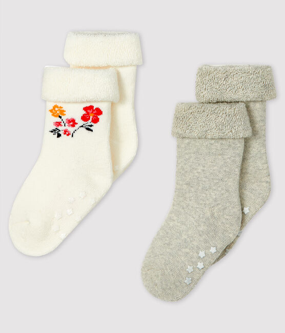 Lot de 2 paires de chaussettes bébé variante 2