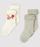 Lot de 2 paires de chaussettes bébé variante 2